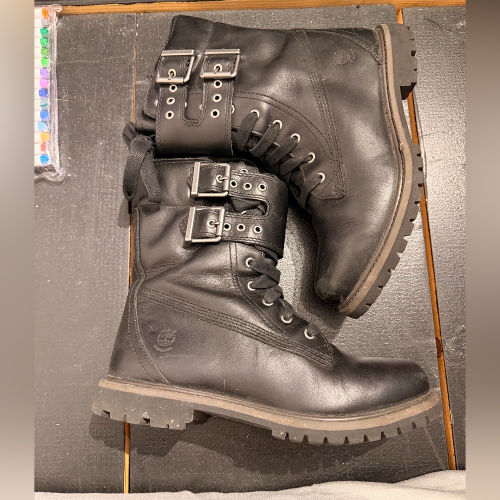 Timberland Earthkeepers Anti-fatigue Leather Waterproof 8-inch Double Strap boot